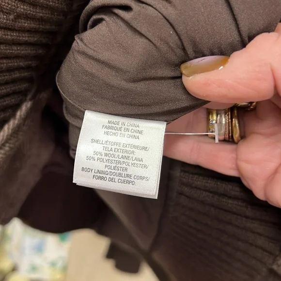 Favorite Daughter NWOT The City Bomber in Brown Houndstooth Size M - Picture 13 of 16